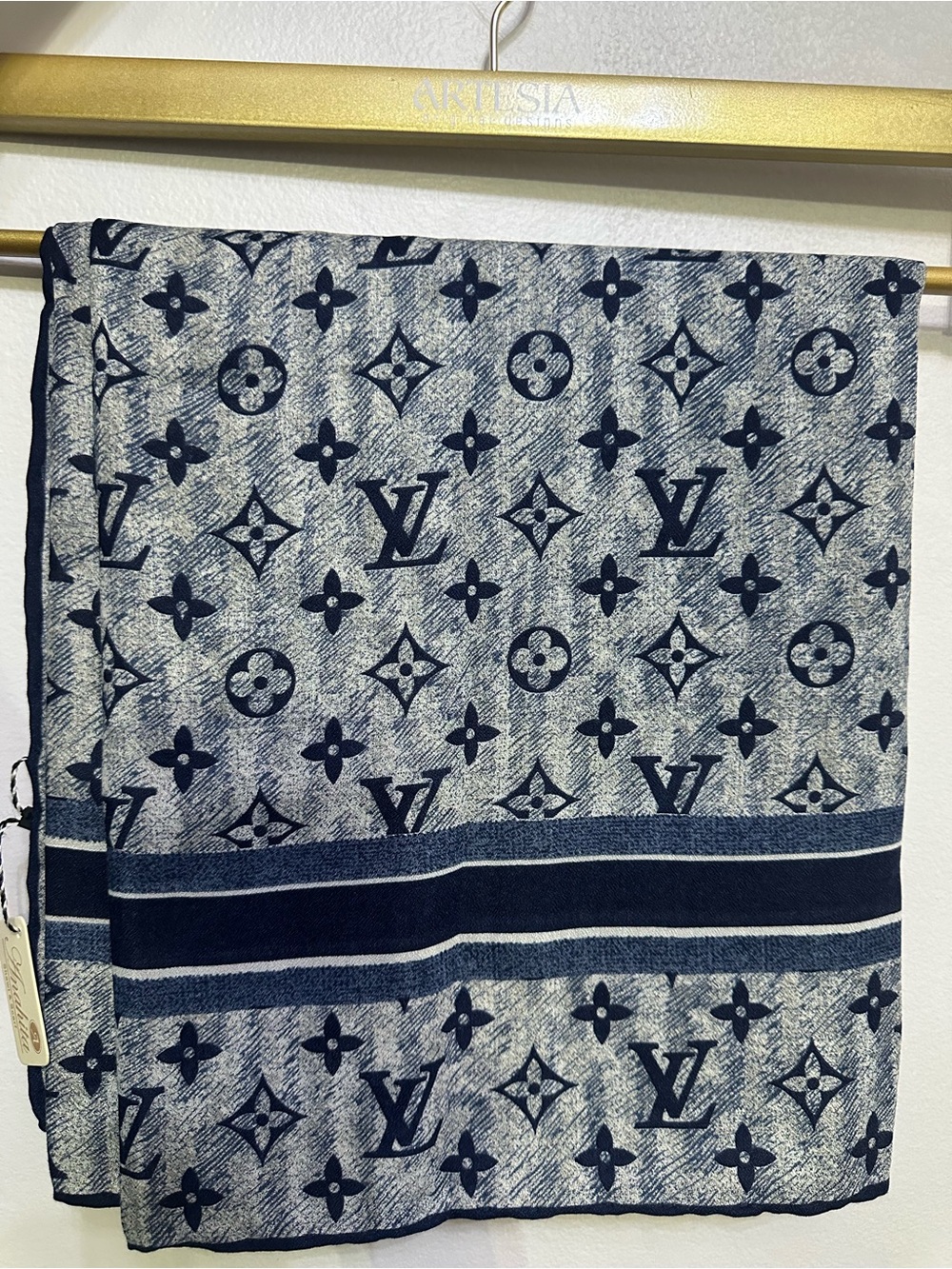 New LV scarf 45” x 45”